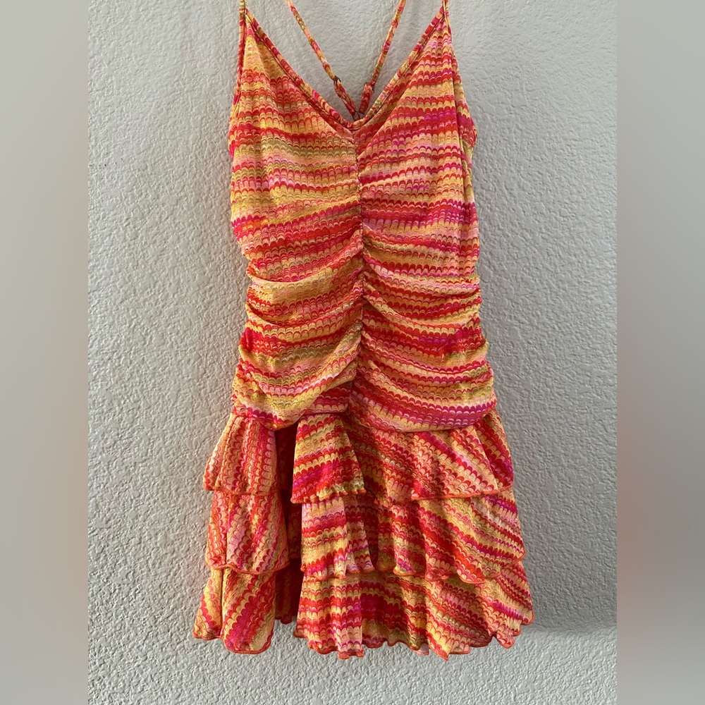 Wild Fable pink zig zag dress.